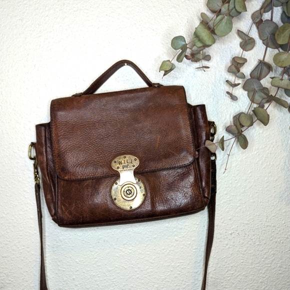 Will Leather Goods Handbags - Will Leather Goods Crossbody Bag Brown